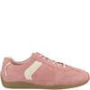 CLARKS WOMENS LACE TRAINER - PINK MULTI